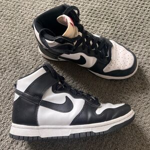 nike dunk hi panda
